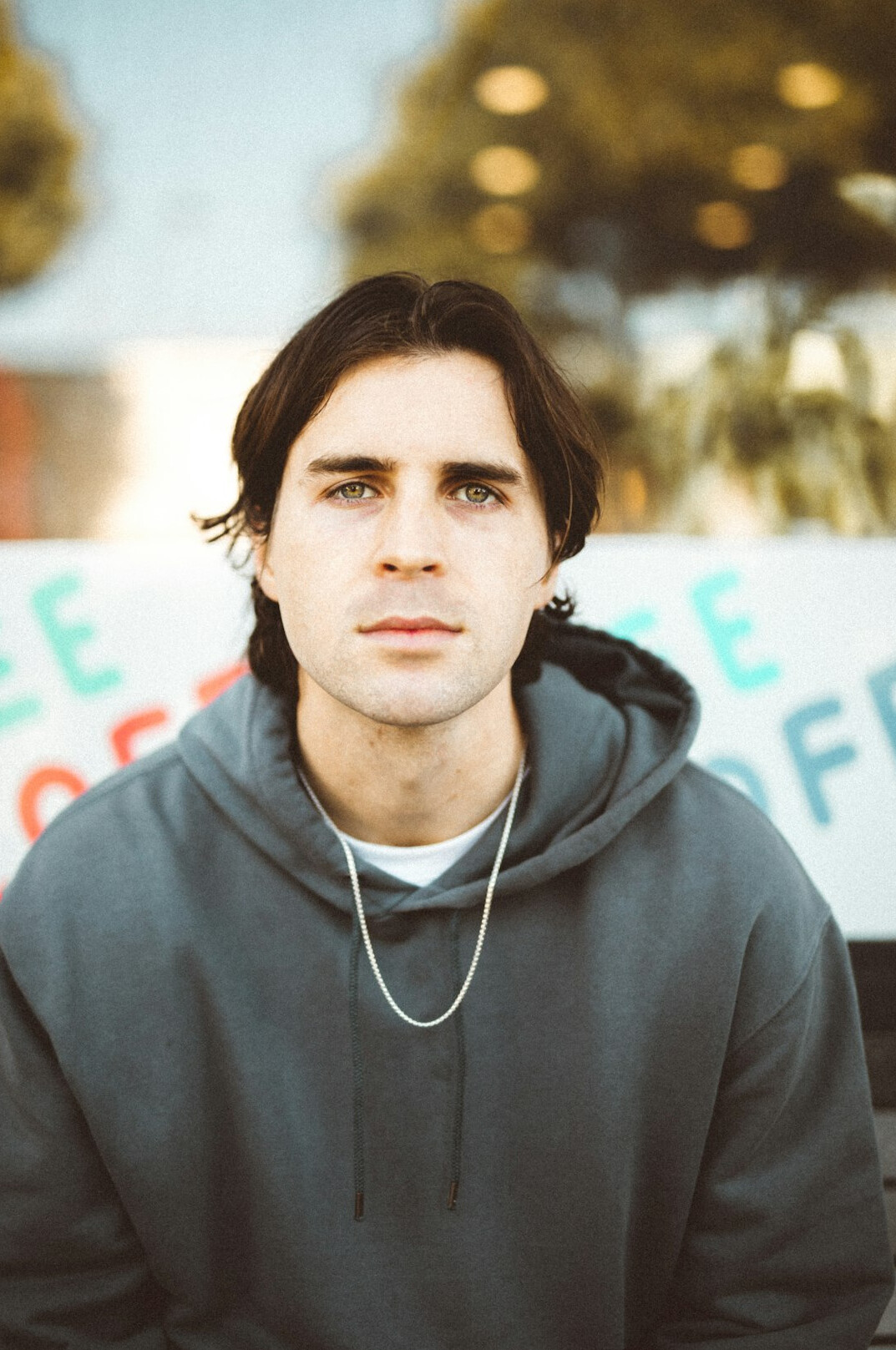 Portrait of a young man with a friendly expression